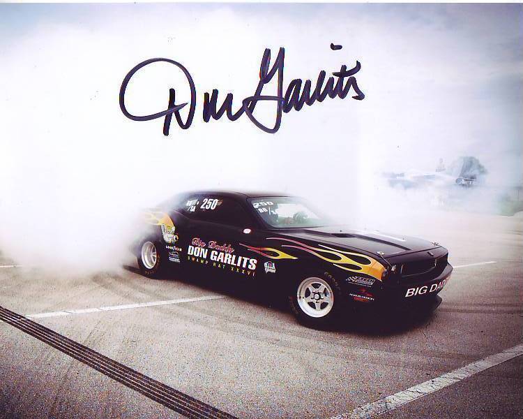 DON BIG DADDY GARLITS signed autographe?d 8x10 NHRA Photo Poster painting