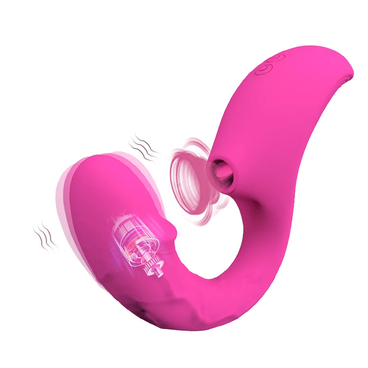 Rambo female masturbator sucking vibrator
