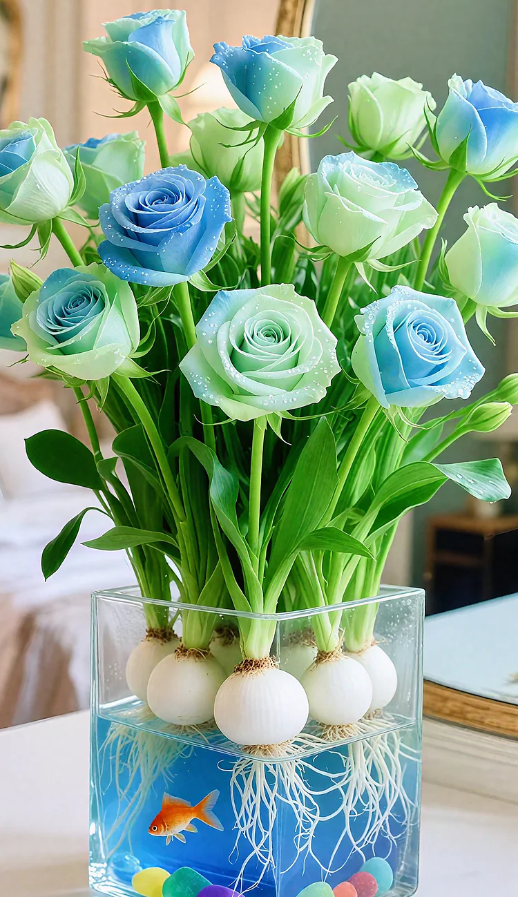 🌹 Hydroponic Roses &ndash; Bloom Without Soil! 🌹