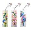 3Pcs Diamond Painting Bird Flower Bookmark Making Kit Decoration