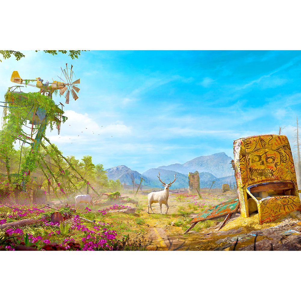 

Quiet Leisure Farm - 1000 Pieces Jigsaw Puzzle, 501 Original