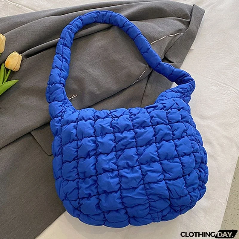 Casual Daily Solid Patchwork Zipper Bags