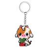 Bead Embroidery - Cow Beaded Counted Cross Stitch Keyring