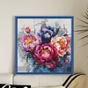 Peony-11CT Stamped Cross Stitch 56*56cm/22.05*22.05in tapestrymarket