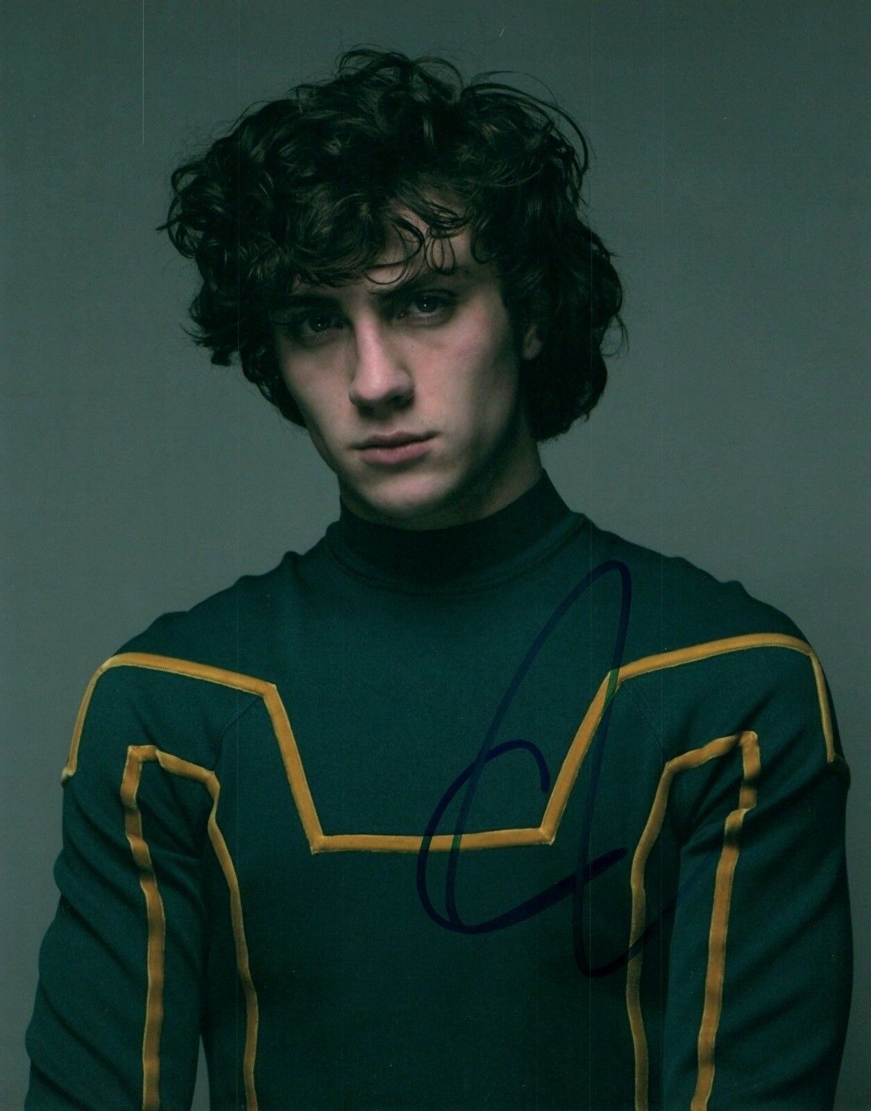 Aaron Taylor Johnson Kick-Ass Actor Signed 8x10 Photo Poster painting Autographed COA 2