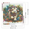 Diamond Painting -DIY Round Drill Goat(40x40cm)