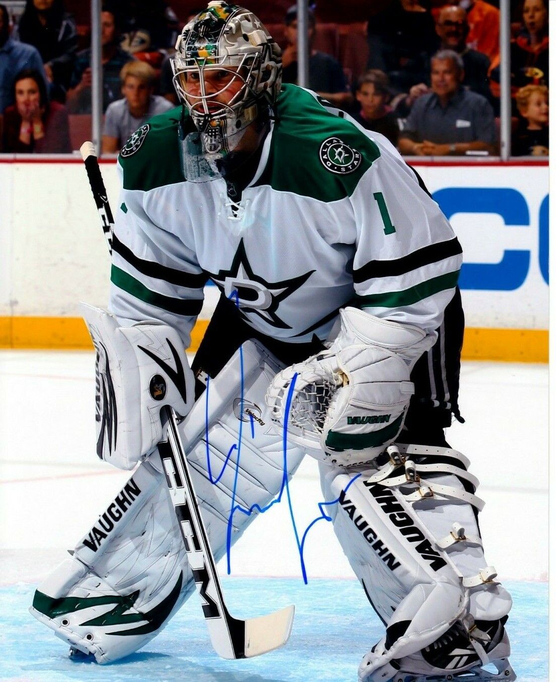 JACK CAMPBELL autographed SIGNED DALLAS STARS 8X10 Photo Poster painting TORONTO MAPLE LEAFS