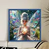 【Limited Stock Sale】Crystal Butterfly Fairy-11CT Stamped Cross Stitch 50*50cm/19.69*19.69in tapestrymarket