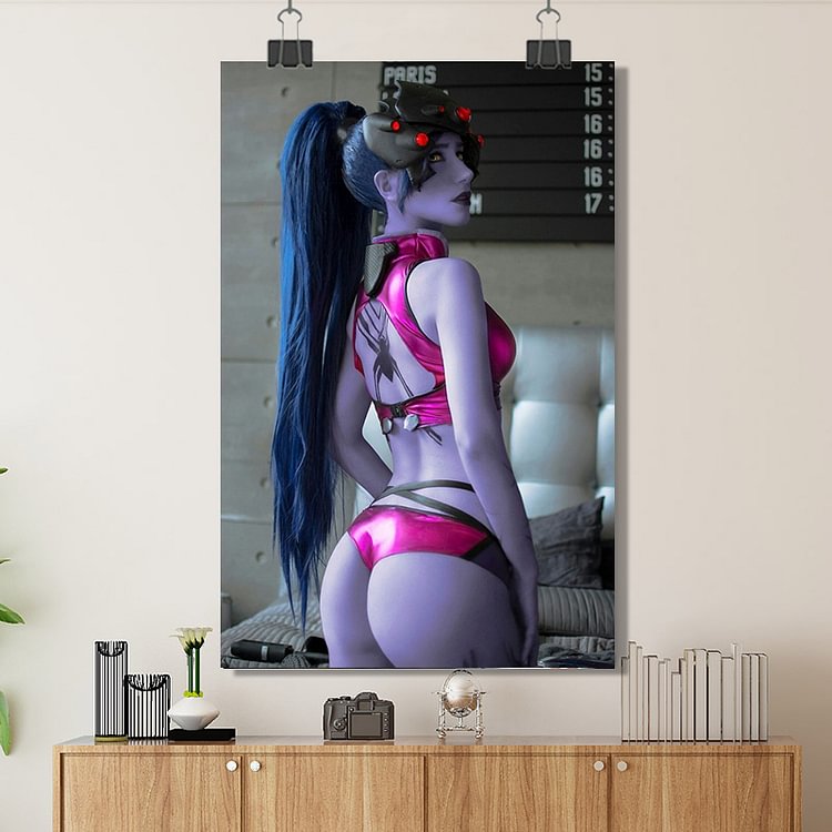 Overwatch - Widowmaker Huntress - Cosplay/Custom Poster/Canvas/Scroll Painting/Magnetic Painting