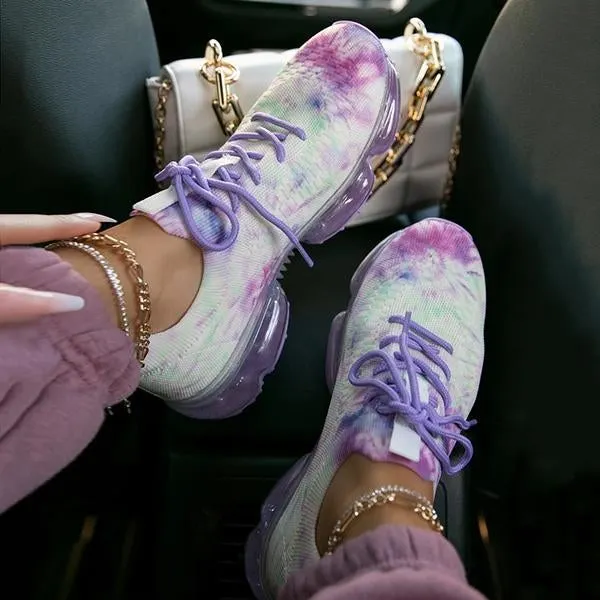 Women's Colorful Air Cushion Sneakers