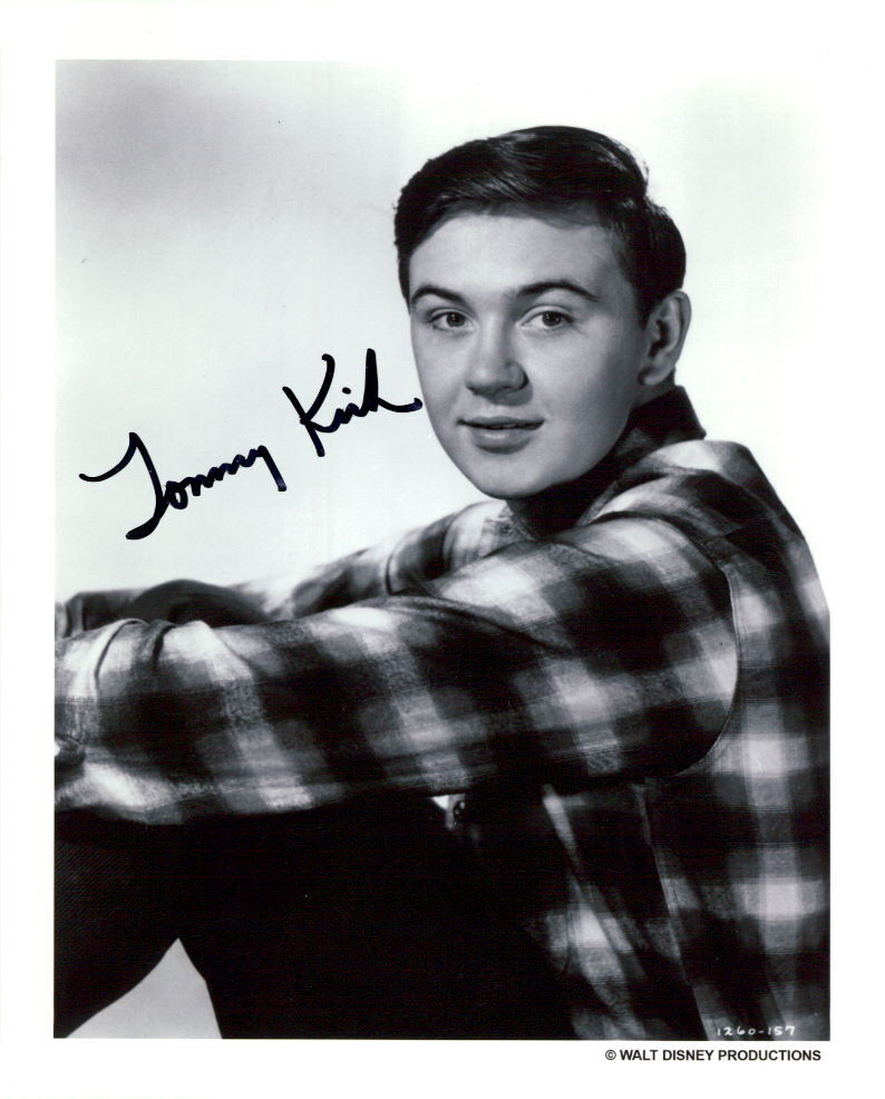 Tommy Kirk signed Photo Poster painting COA