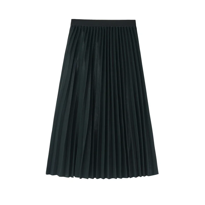 Nigikala Nigikala And Winter New Women Korean Version Of The Long-Term Retro Fashion Half-Dressed Skirt 8837