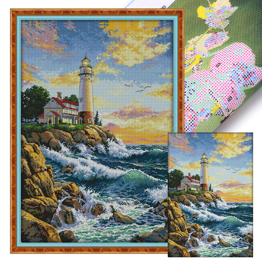 Matinicus Rock Lighthouse Counted Cross-stitch Kits