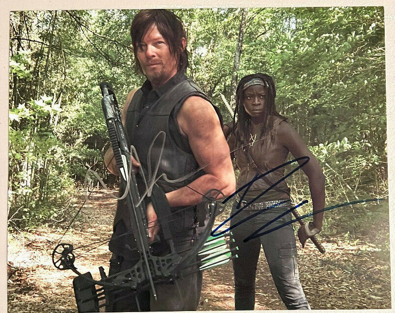 Norman Reedus & Danai Gurira TWD