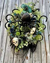 🕷Halloween Spider wreath, Spooky Halloween Decorations-mysite-Adracos