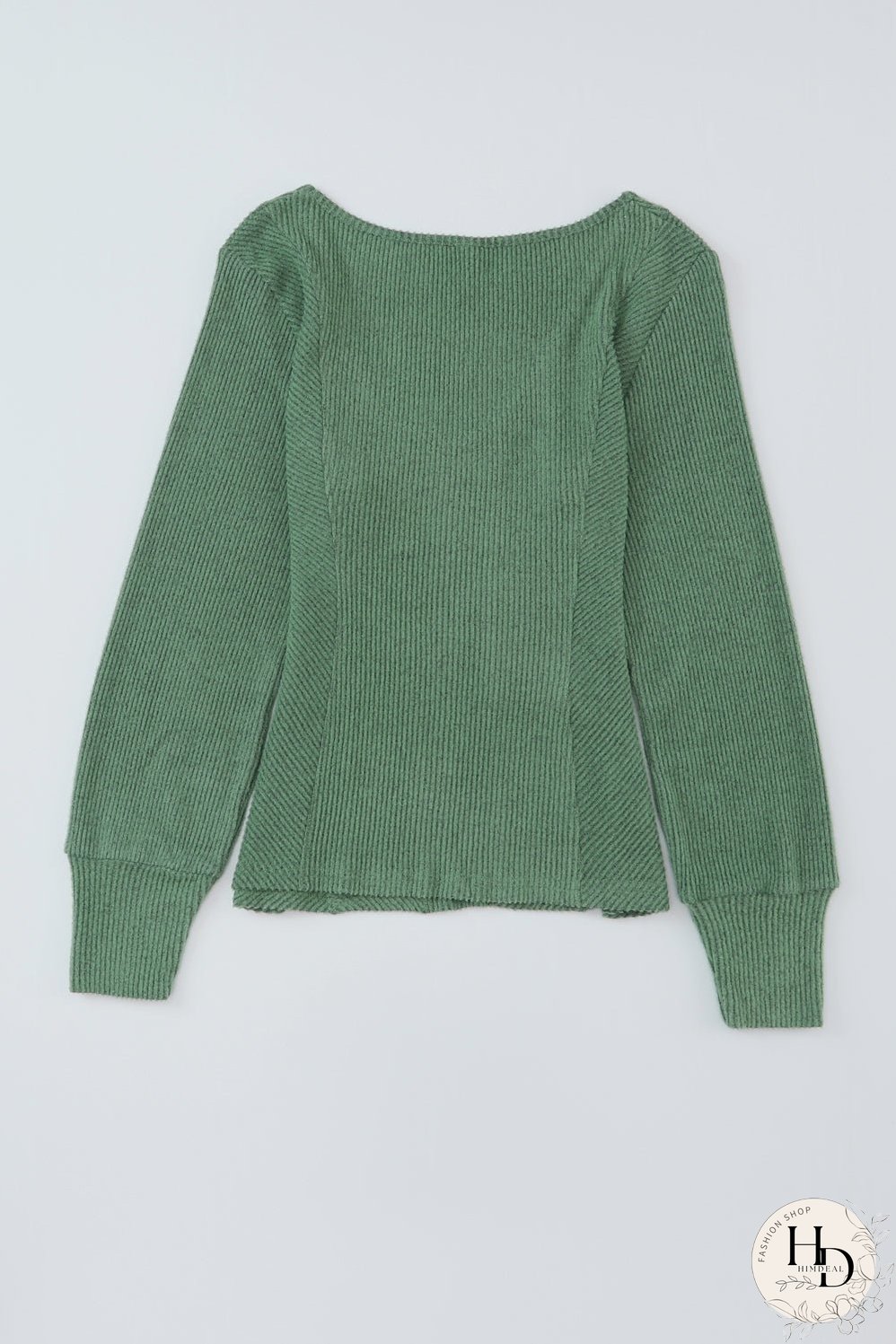 Spring Green Knit Top