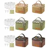Pepper Spice Storage Jars Set Condiment Jars Organizer Outdoor Barbecue Utensils