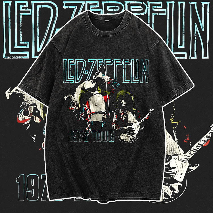 Davidhawaii100% Cotton Casual Rock and roll street t-shirt - 100% cotton