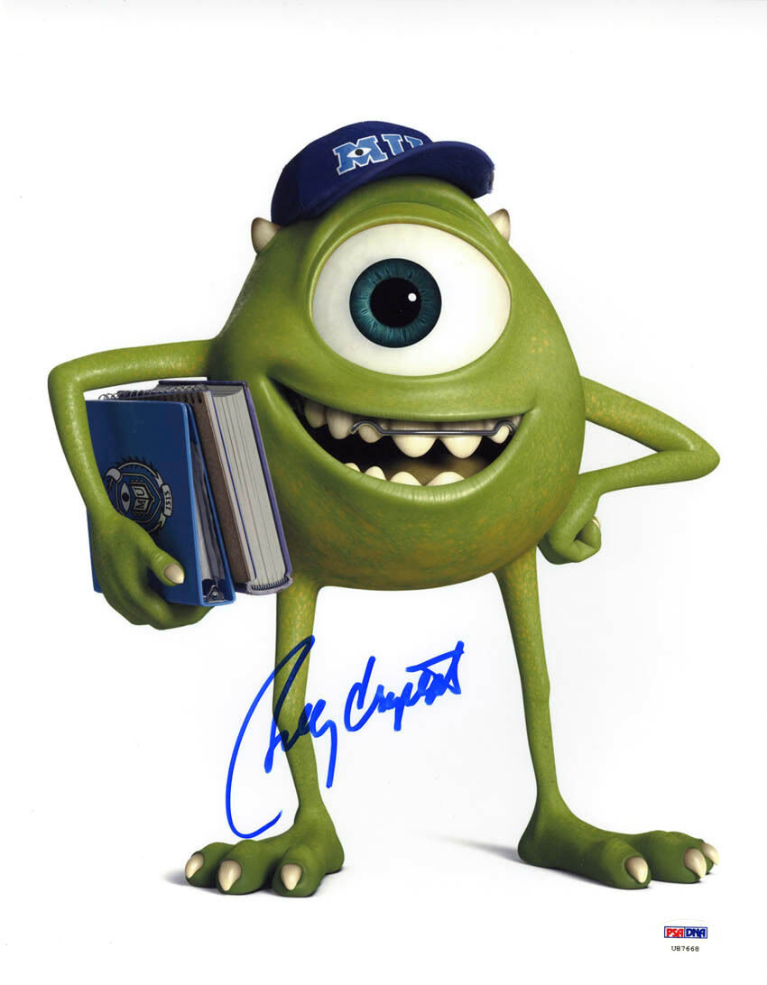 Billy Crystal SIGNED 11x14 Photo Poster painting Mike Monsters University PSA/DNA AUTOGRAPHED