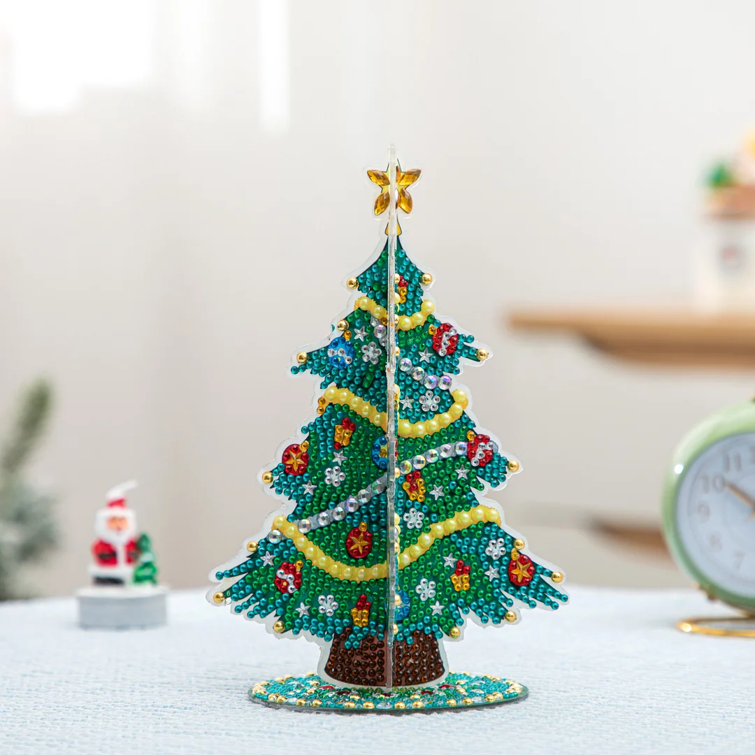 3D Double-sided Christmas Tree Ornaments