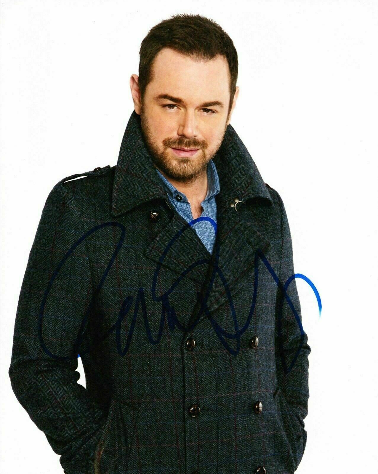 Danny Dyer SIGNED 10X8 Photo Poster painting Eastenders AFTAL COA (A)