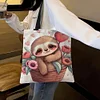 Sloth-11CT DIY Stamped Cross Stitch Shopping Bag 40*40cm