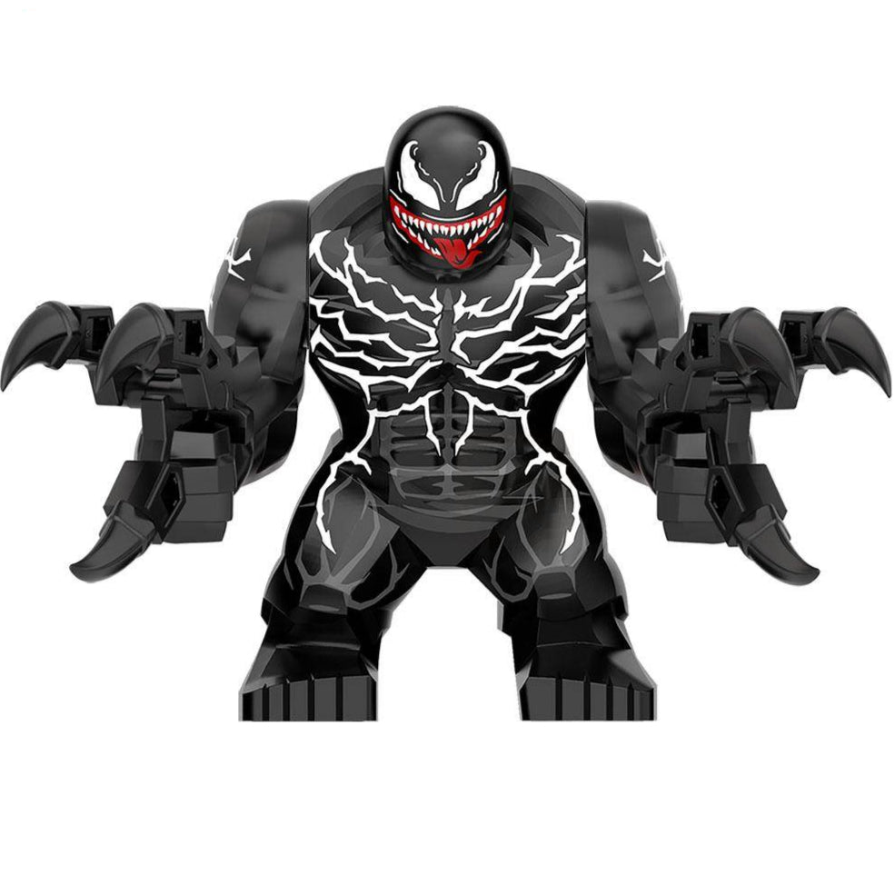 Venom Custom Marvel Superhero Large Minifigure Minifigure Bricks monstertoys