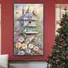 (45*75cm)Flower Birdhouse - Full Square Drill Diamond Painting