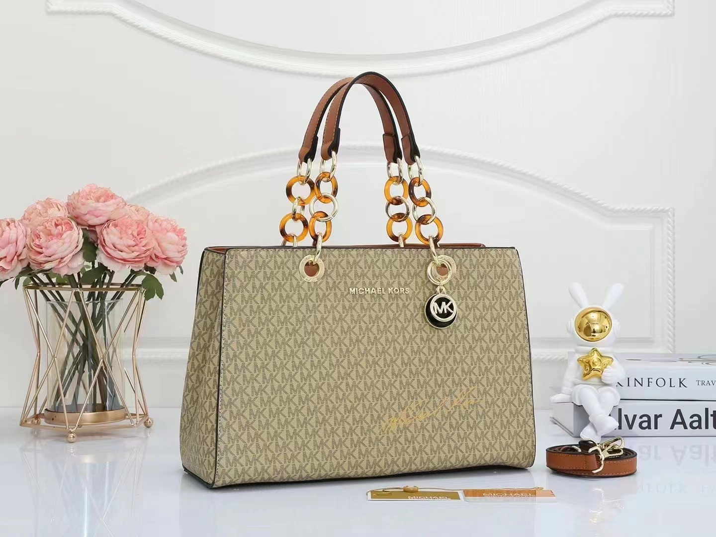 【🔥🔥🔥Factory direct sales】2023 latest MICHAEL KORS MK MARILYN Hand Shoulder Crossbody Bag Women - Medium - Middle East Sale💥💥💥