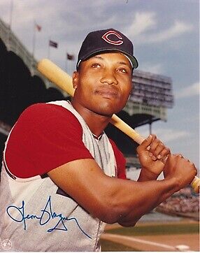 Leon Wagner Signed - Autographed Cleveland Indians 8x10 inch Photo Poster painting + RDM COA