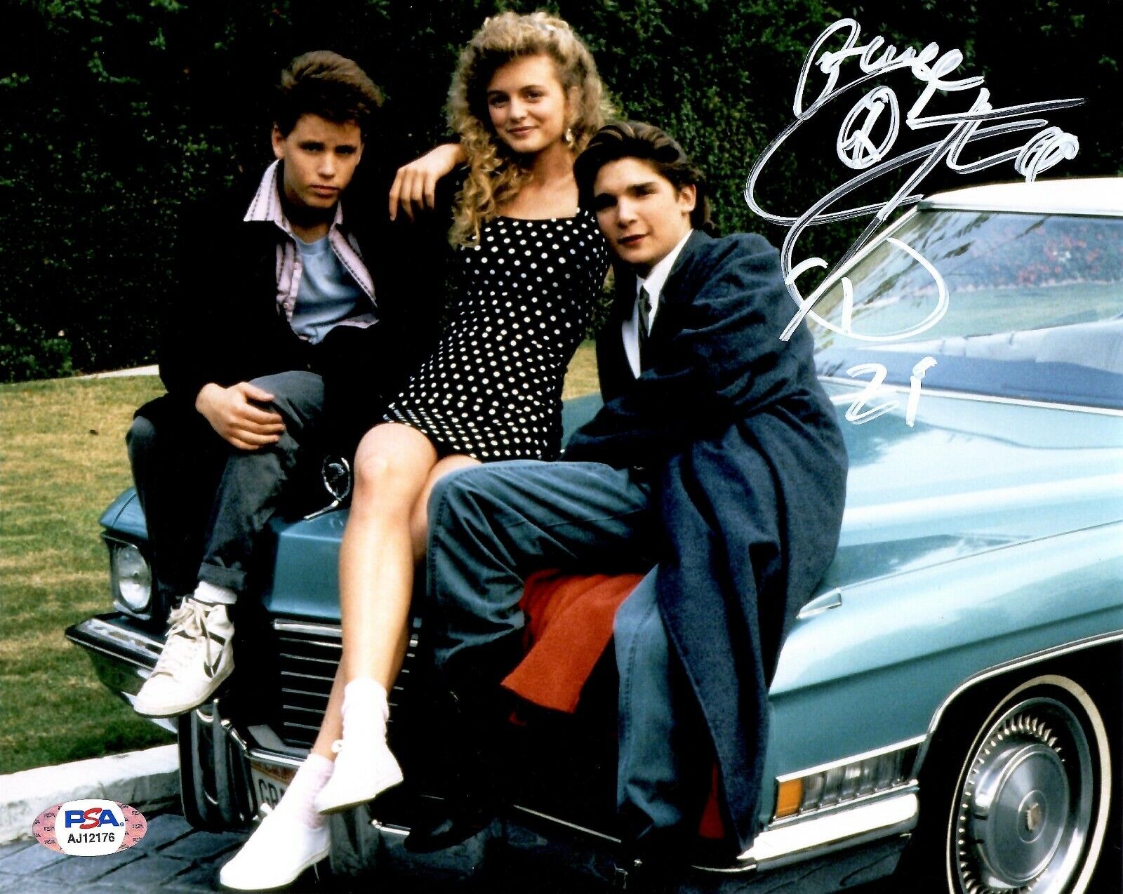 Corey Feldman autographed signed insc. 8x10 Photo Poster painting License To Drive PSA COA Dean