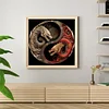Dragon-11CT Stamped Cross Stitch Kit(40*40cm)