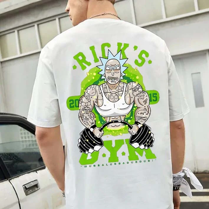 Rick's Gym Printed Men's T-shirt