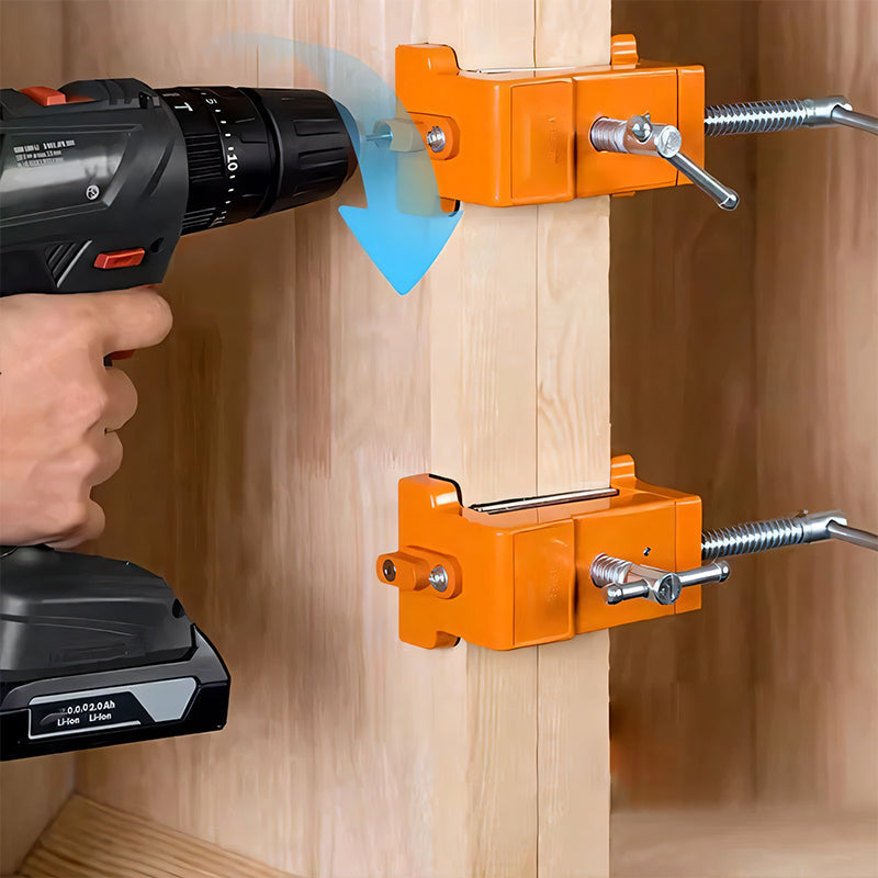 Woodworking Drilling Holding Clip, Precision Woodworking Tool Clamp