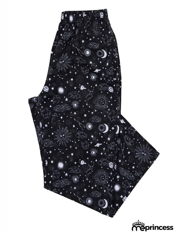 Men's Hip-Hop Digital Printed Loose Fitness Ugly Pants