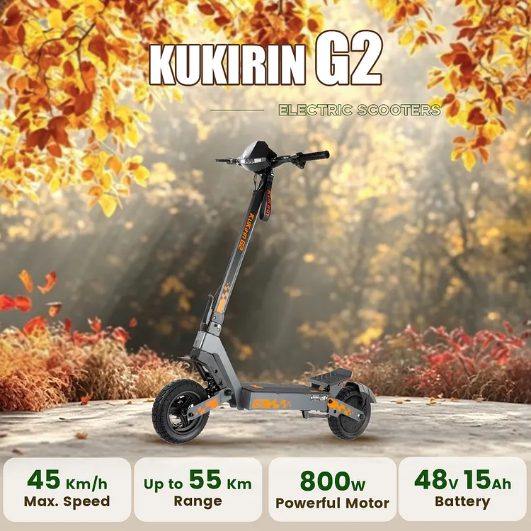 KUKIRIN G2 Electric Scooter | 720WH Power | 48V 15.6Ah Battery