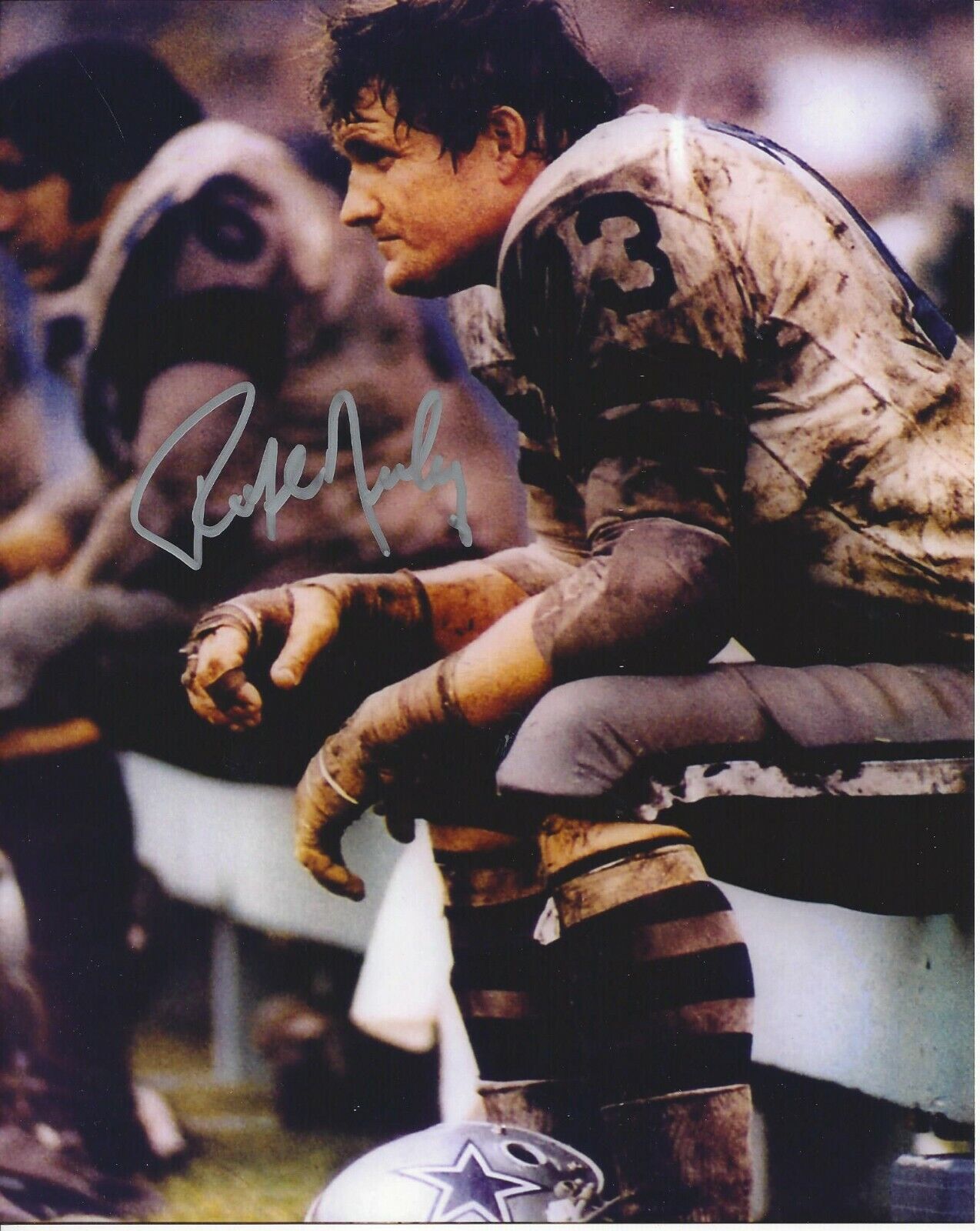 Ralph Neely 8 X 10 autographed Photo Poster painting Dallas Cowboys#1