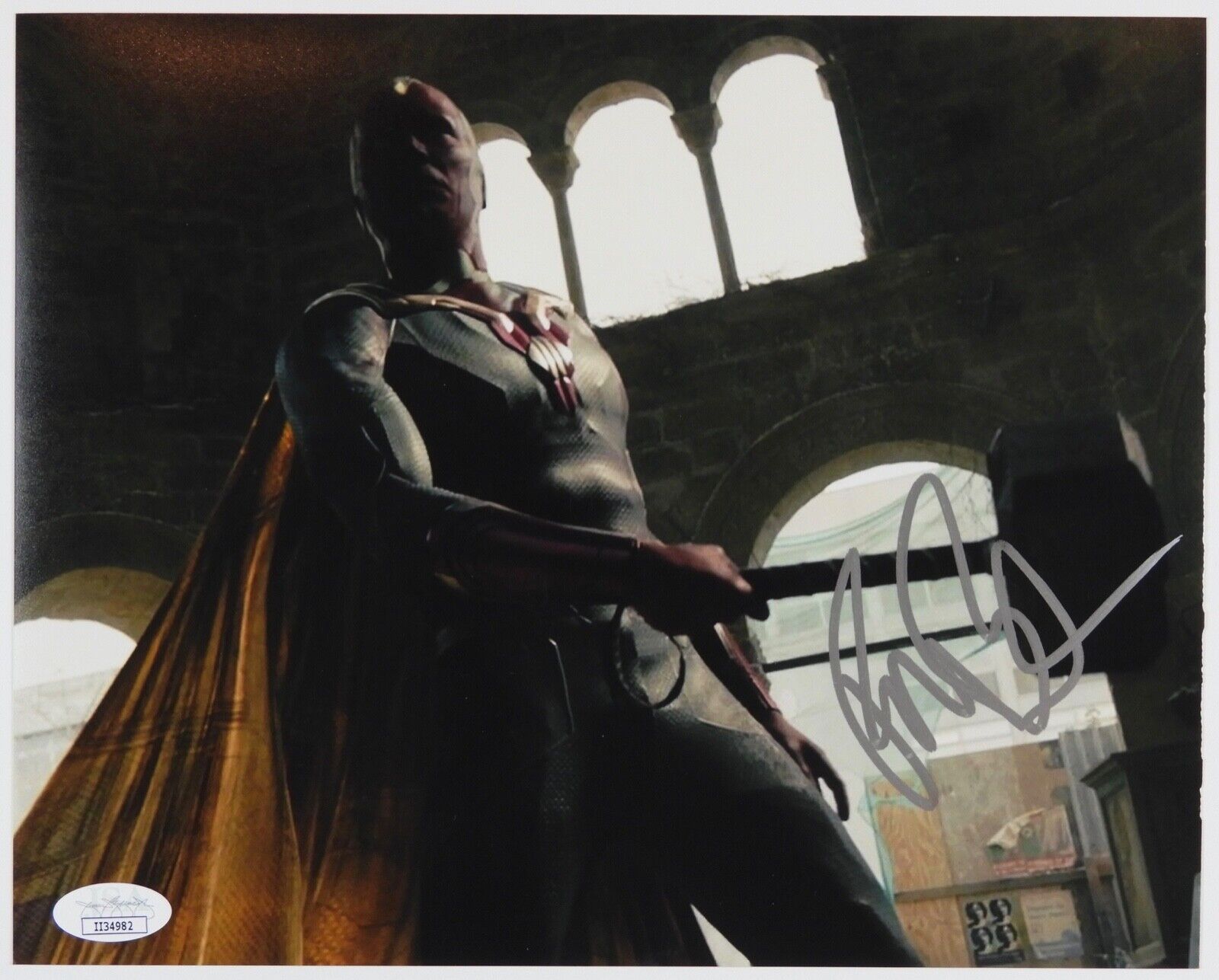 Paul Bettany Autograph JSA 8 x 10 Signed Photo Poster painting The Avengers