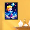 Girl-11CT Stamped Cross Stitch 40*56cm/15.75*22.05in