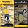 Ouvre-porte automatique pour poulailler - Porte poulailler Automatique avec capteur de lumi&egrave;re