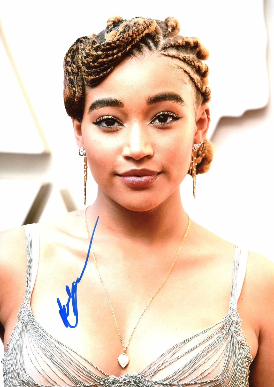 Amandla Stenberg ACTRESS and SINGER autograph, IP signed Photo Poster painting