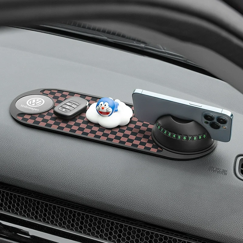 Car dashboard multifunctional storage pad