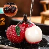 Tea pet, color variable, fruit shape, creative coffee table ornaments