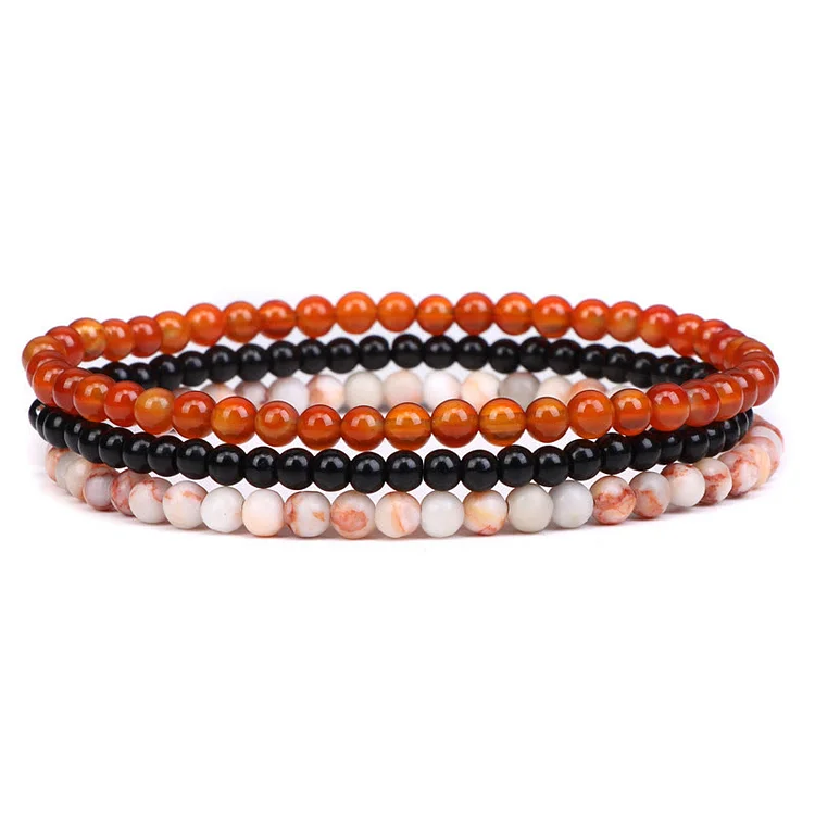 Olivenorma Protection From Negative Energies Red Agate Bracelet