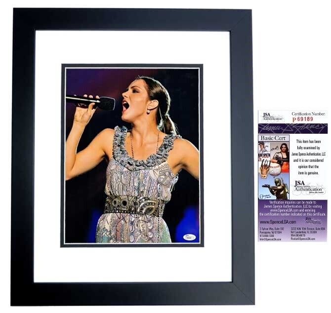 Katharine McPhee Signed - Autographed Singer 11x14 inch Photo Poster painting - JSA COA - FRAMED