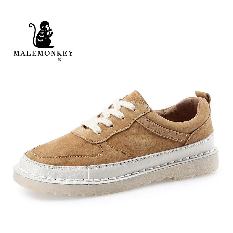Casual Shoes Women White Flat Shoes 2021 Spring Autumn Fashion Outdoor Round Toe Lace up Breathable Comfortable Female Shoes