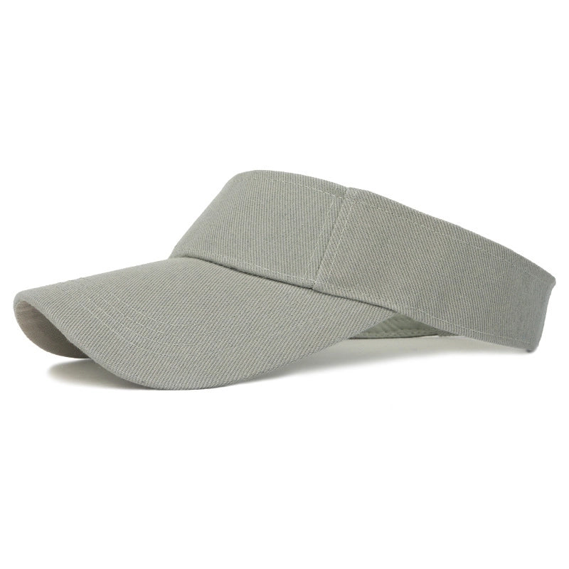 Unisex Basic Solid Color Wide Eaves Sun Hat