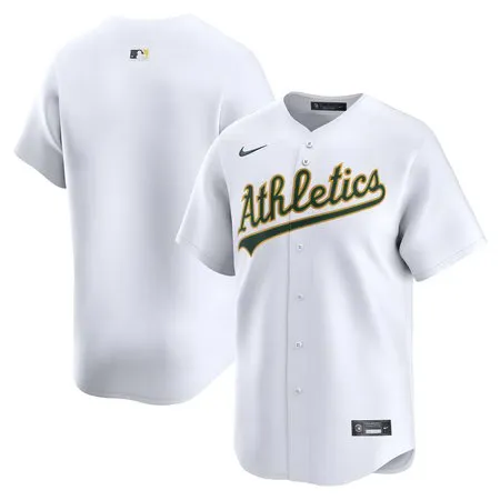 Men's Oakland Athletics  White Home Limited Jersey