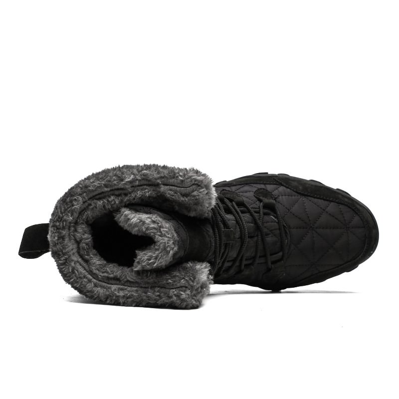 🔥HOT SALE-Men's Comfortable Waterproof Fleece Snow Combat Boots