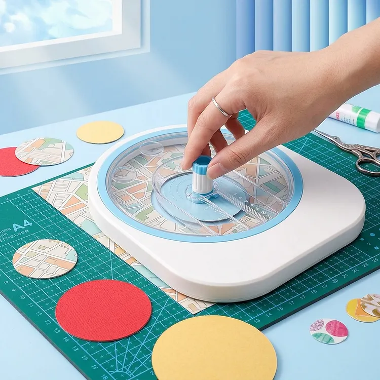 The Precision Glide: Adjustable 1'' to 4'' Circle Cutter